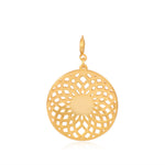 Energy Generator Pendant without Chain (18kt Gold Micron)