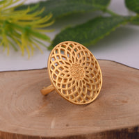 Energy Generator Ring (18kt Gold Micron)