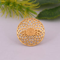 Energy Generator Ring (18kt Gold Micron)
