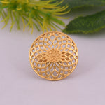 Energy Generator Ring: (14K Solid Gold)