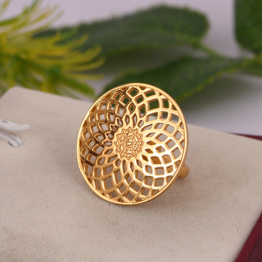 Energy Generator Ring (18kt Gold Micron)