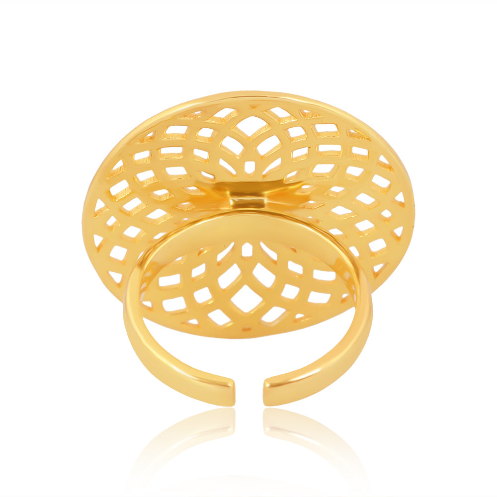 Energy Generator Ring  18K Solid Gold