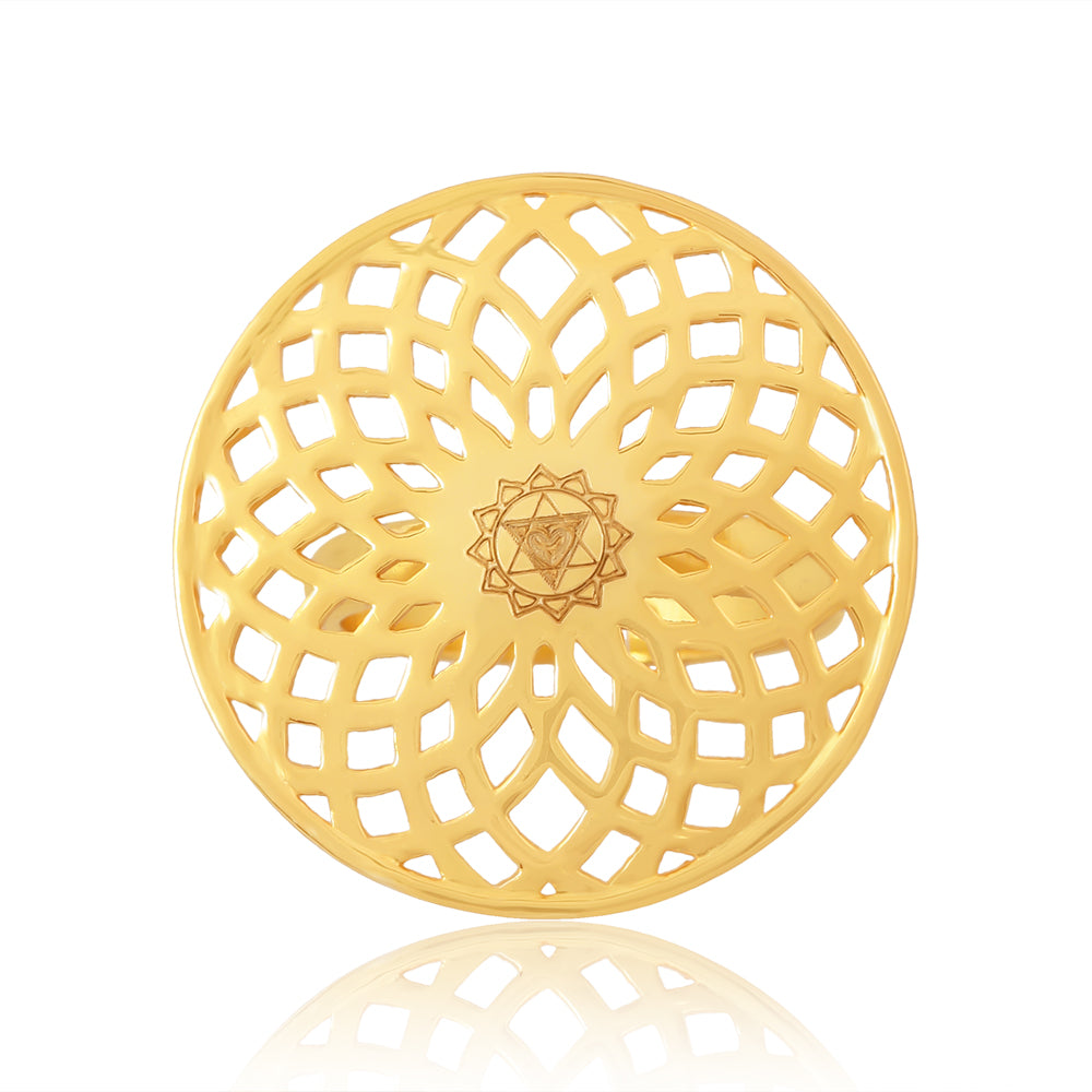 Energy Generator Ring: (14K Solid Gold)