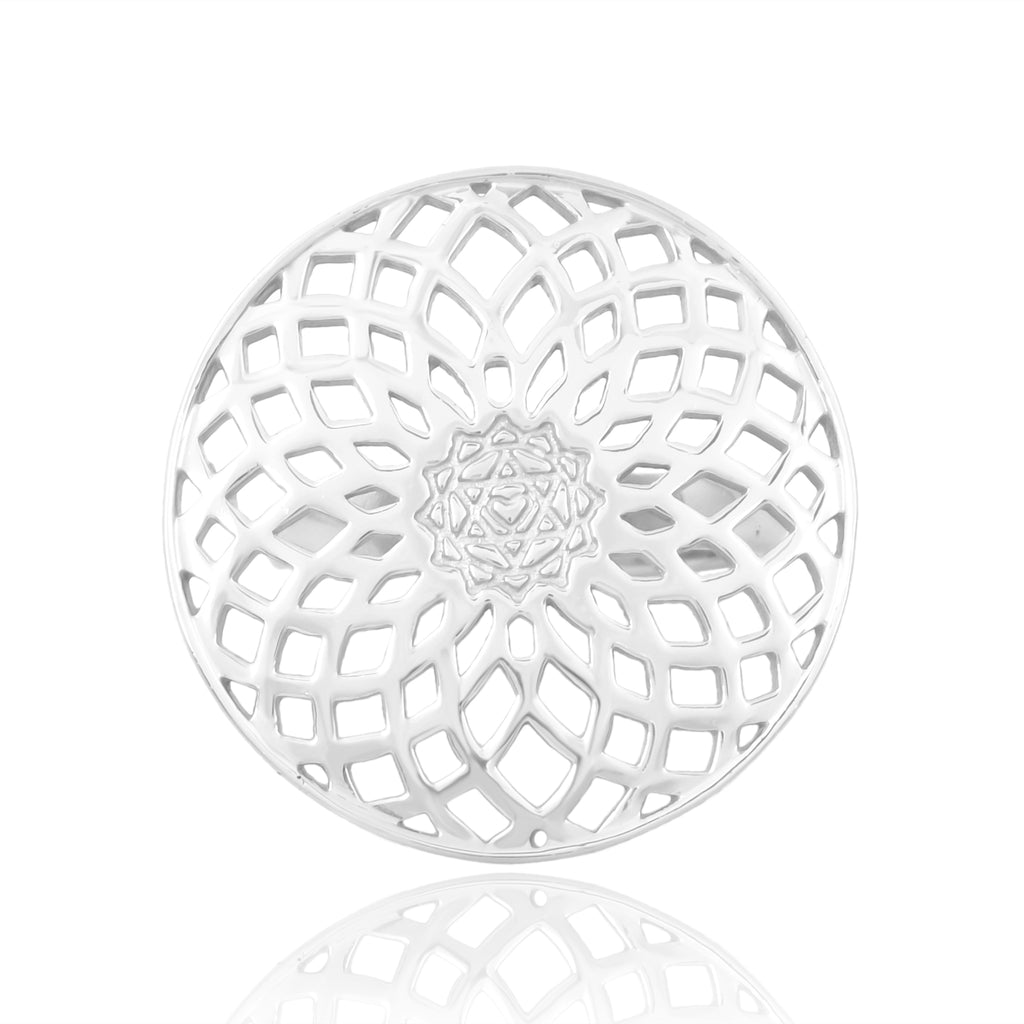 Energy Generator Ring: (92.5 Sterling Silver)