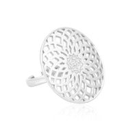 Energy Generator Ring: (92.5 Sterling Silver)