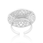Energy Generator Ring: (92.5 Sterling Silver)
