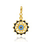 Evil Eye Protection Charm  Brass