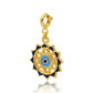 Evil Eye Protection Charm  Brass