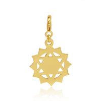Evil Eye Protection Charm (18kt Gold Micron)