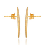 Flower of Life Earrings (18kt Gold Micron)