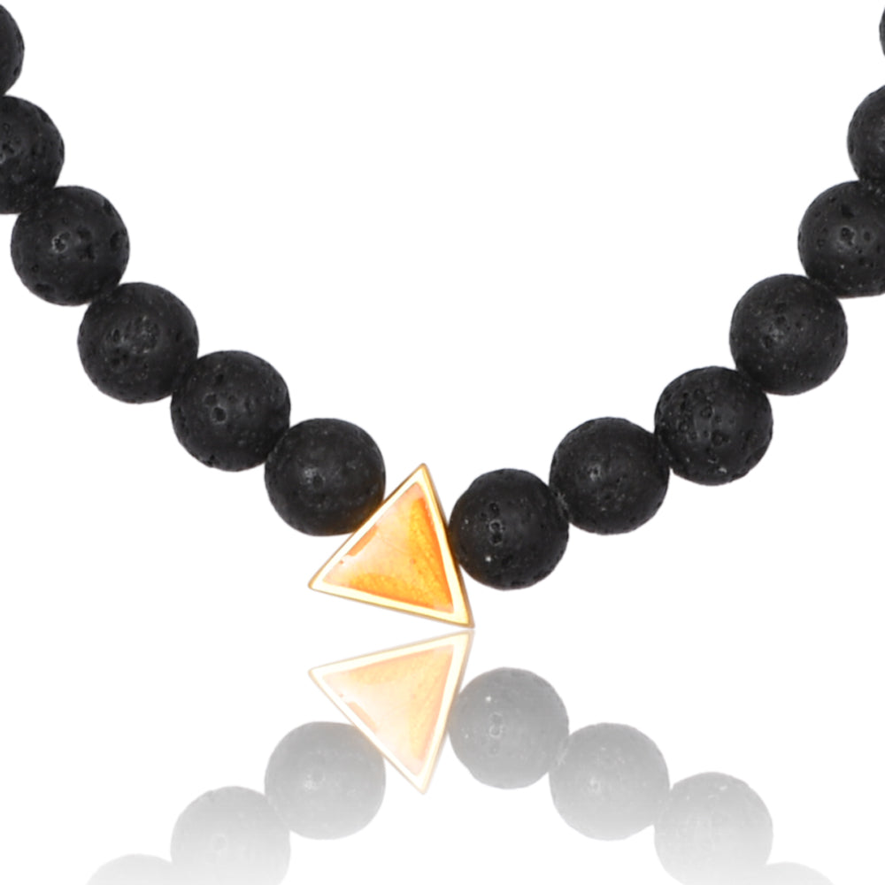 Lava Beads - Fire - 26 beads