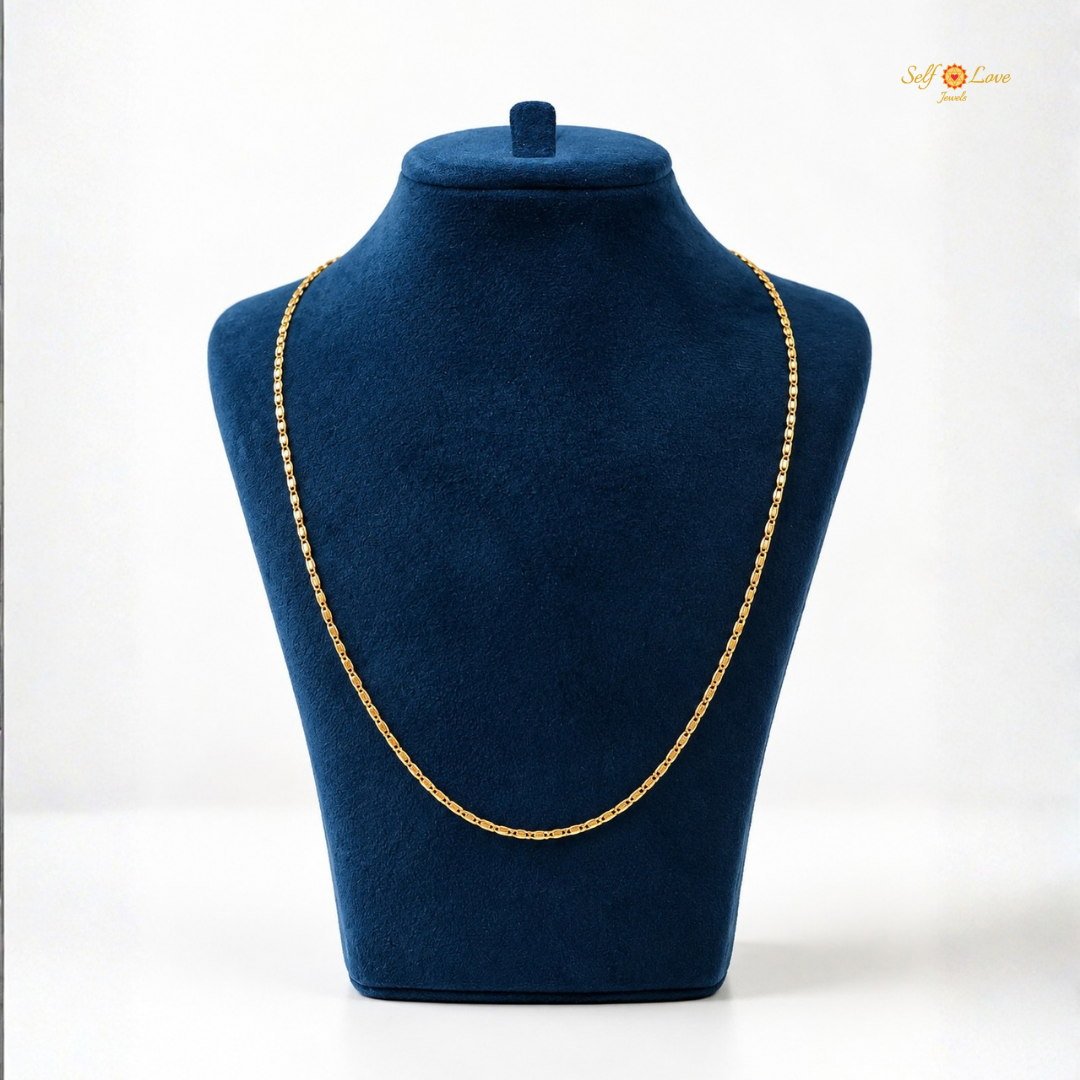 Fish Chain 18kt Micron Gold Plated