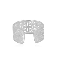 Flower of Life Band (92.5 Sterling Silver)