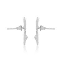 Hamsa Hand Earrings (92.5 Sterling Silver)