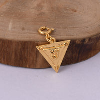 Hreem Yantra Charm - Small (18kt Gold Micron)