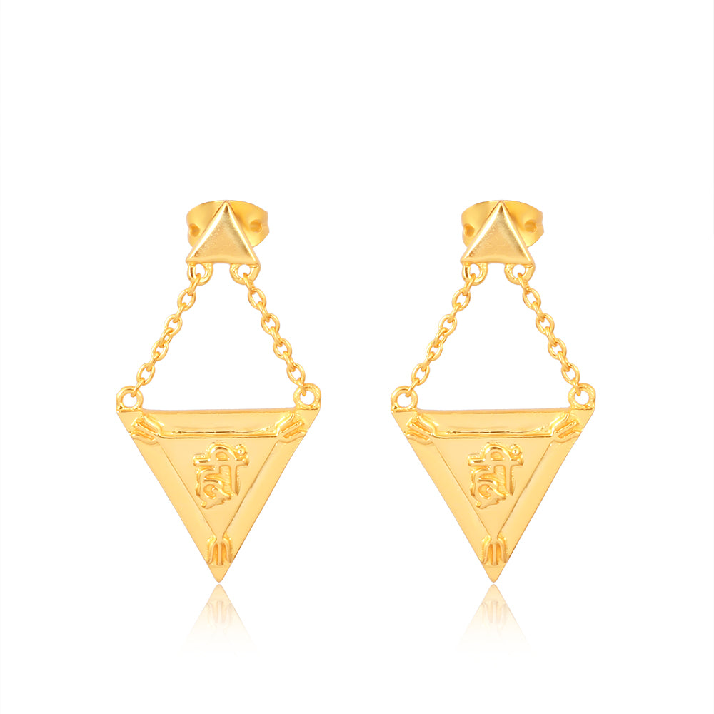 Hreem Earrings (18kt Gold Micron)