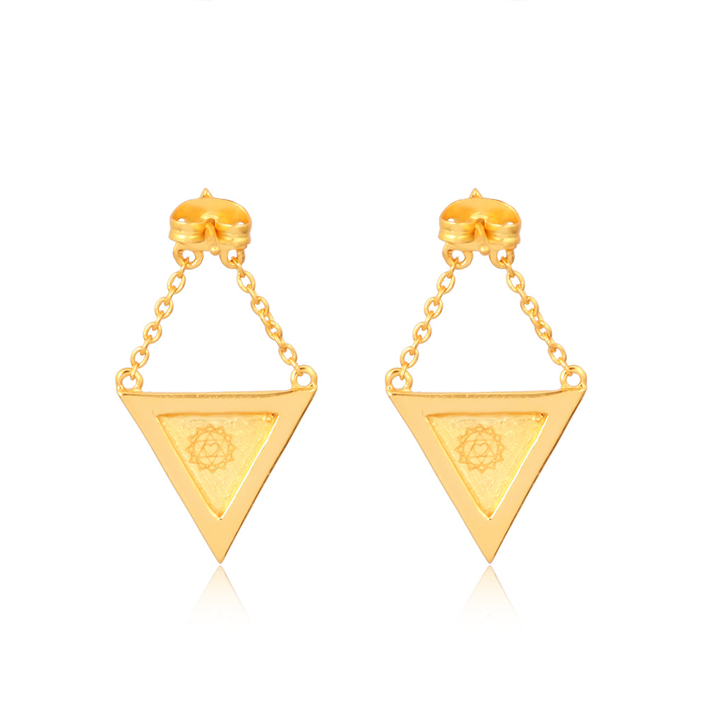 Hreem Earrings (18kt Gold Micron)