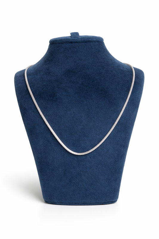 18” Fine Box Chain – Consecrated 925 Sterling Silver