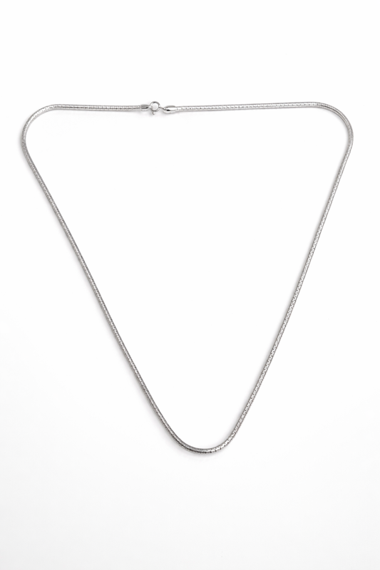 18” Fine Box Chain – Consecrated 925 Sterling Silver