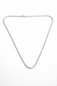 18” Fine Box Chain – Consecrated 925 Sterling Silver