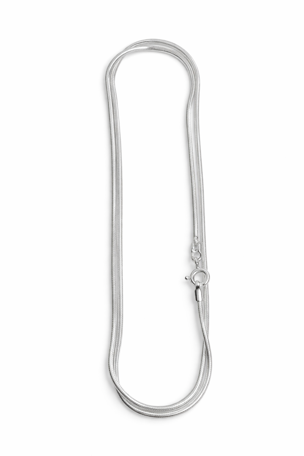 18” Snake Bone Chain – Consecrated 925 Sterling Silver