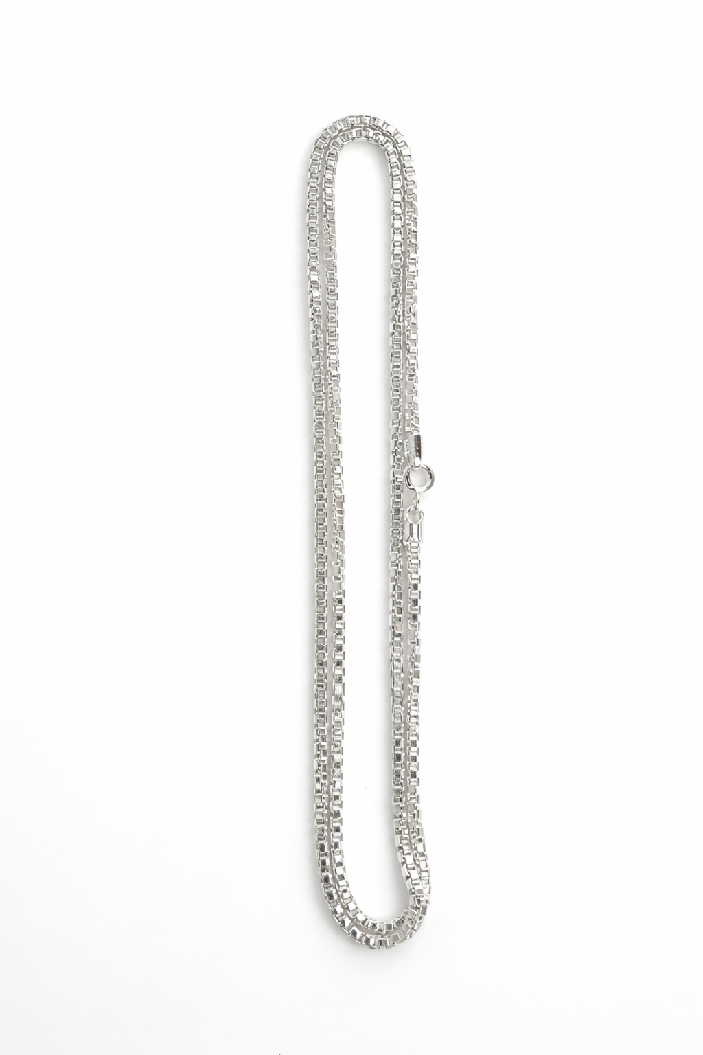 20” Box Chain – Consecrated 925 Sterling Silver