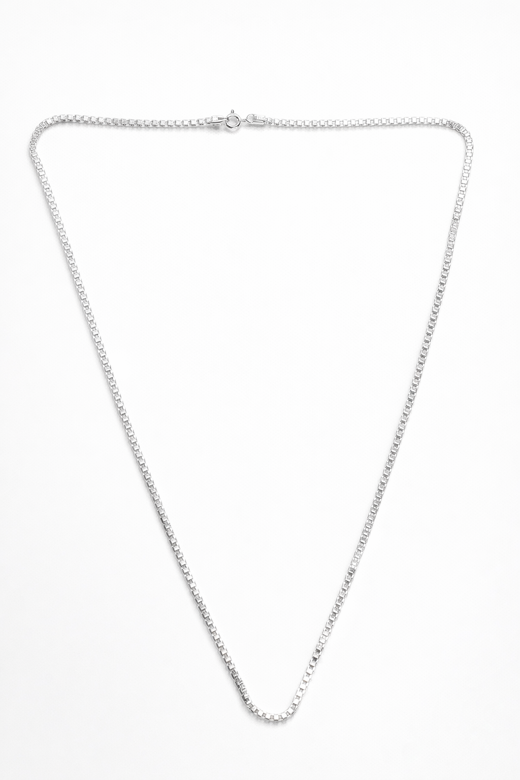20” Box Chain – Consecrated 925 Sterling Silver