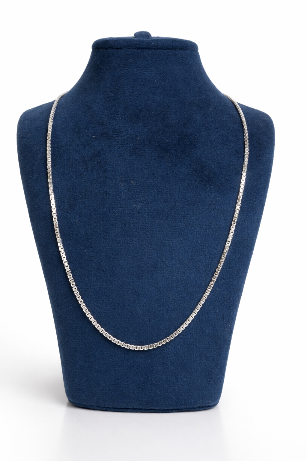 20” Box Chain – Consecrated 925 Sterling Silver