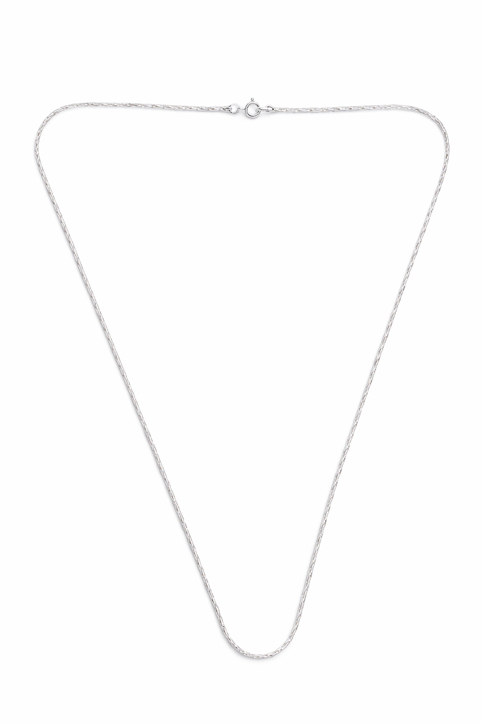 20” Mesh Chain – Consecrated 925 Sterling Silver