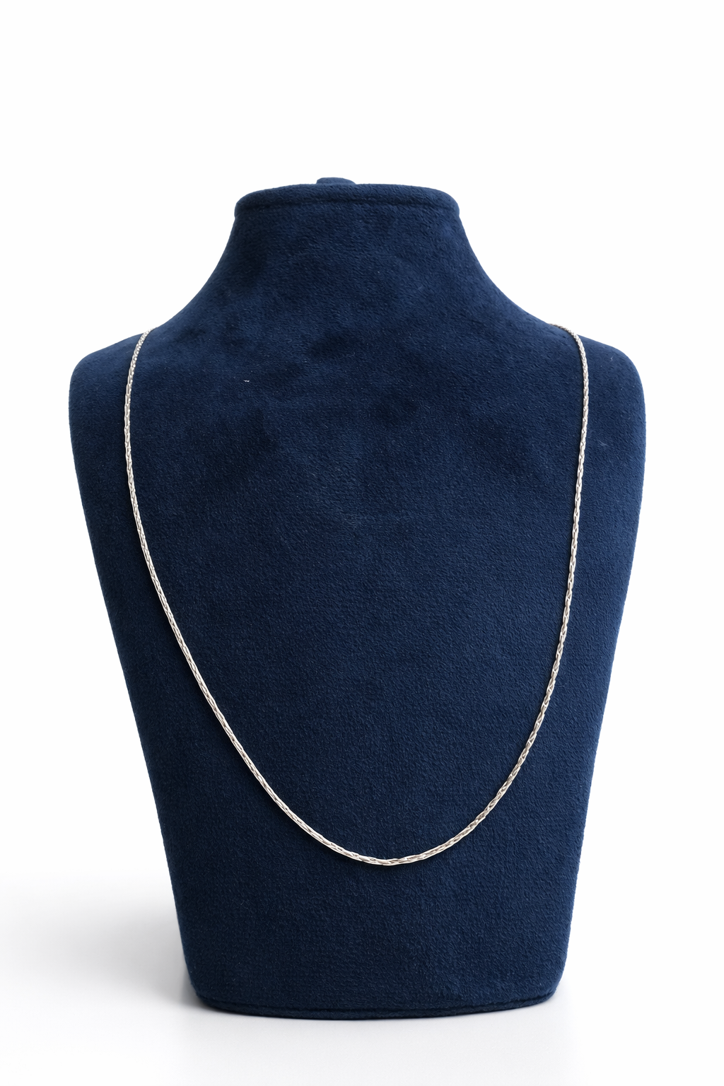 20” Mesh Chain – Consecrated 925 Sterling Silver