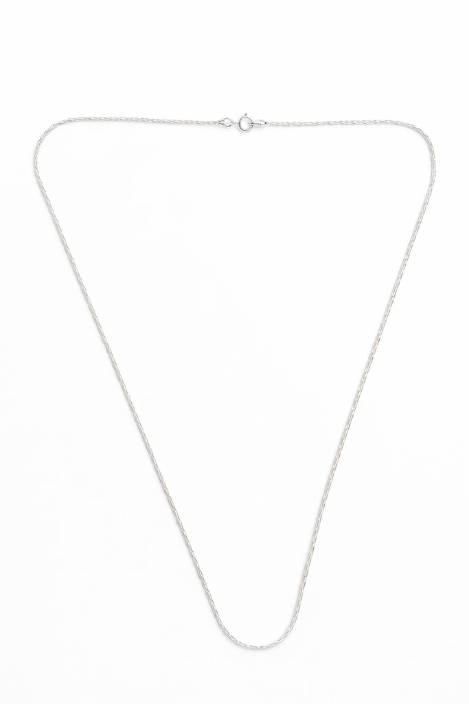 20” Mesh Chain – Consecrated 925 Sterling Silver