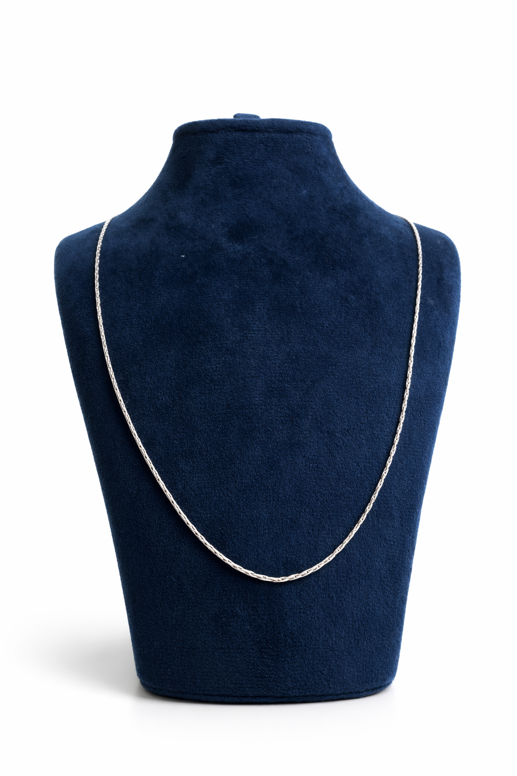 20” Mesh Chain – Consecrated 925 Sterling Silver