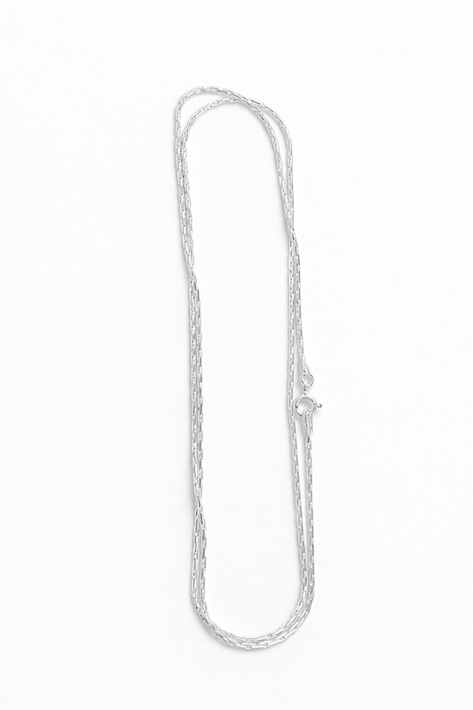 20” Mesh Chain – Consecrated 925 Sterling Silver