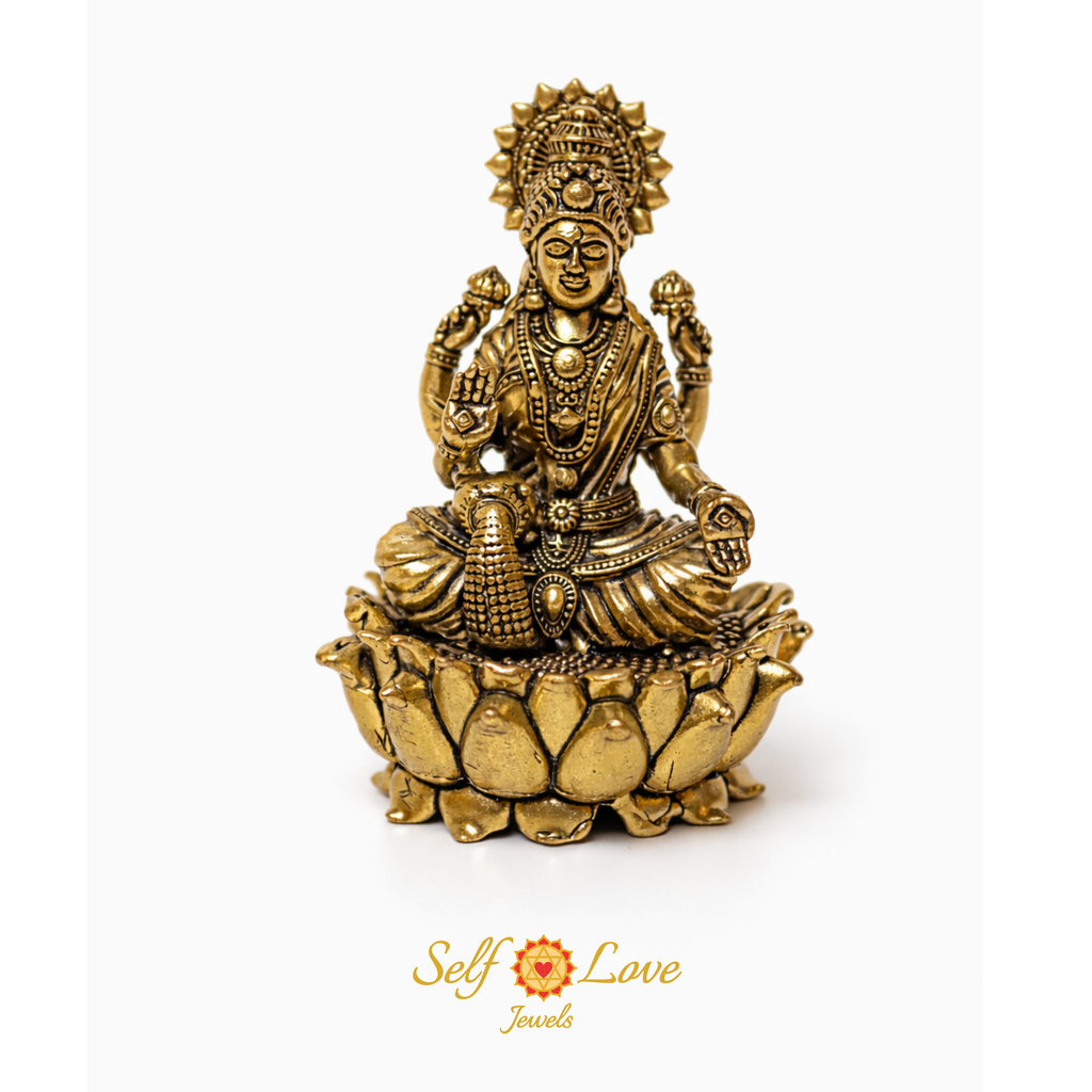 Goddess Lakshmi- Emblem of Abundance Symbol of Wealth, Grace & Divine Prosperity