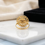 Shree Chakra 18K Gold Ring