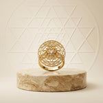 Shree Chakra 18K Gold Ring