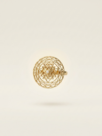 Shree Chakra 18K Gold Ring