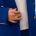 Energy Generator Ring: (18K Solid Gold)