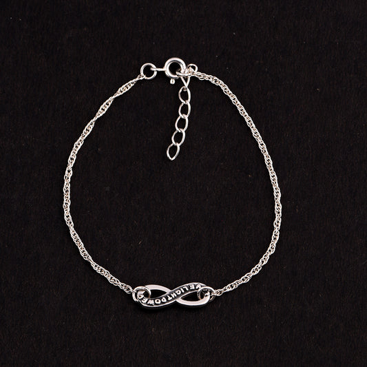 Infinity Love Light Power Chain Styled Bracelet