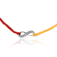 Infinity Love Light Power Thread Styled Bracelet