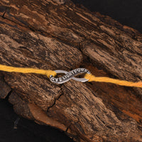 Infinity Love Light Power Thread Styled Bracelet