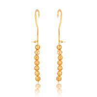 Kundalini Earrings  with Seven Chakras (Snake Earrings)