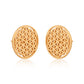 Mini Flower of Life Earrings  Brass