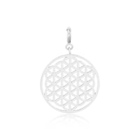 Mini Flower of Life Pendant without Chain (92.5 Sterling Silver)
