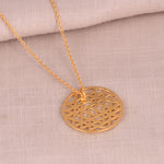 Navyoni Pendant (18kt Gold Micron)