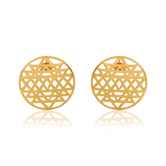 Navyoni Earrings (18kt Gold Micron)