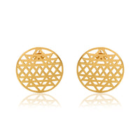 Navyoni Earrings (18kt Gold Micron)