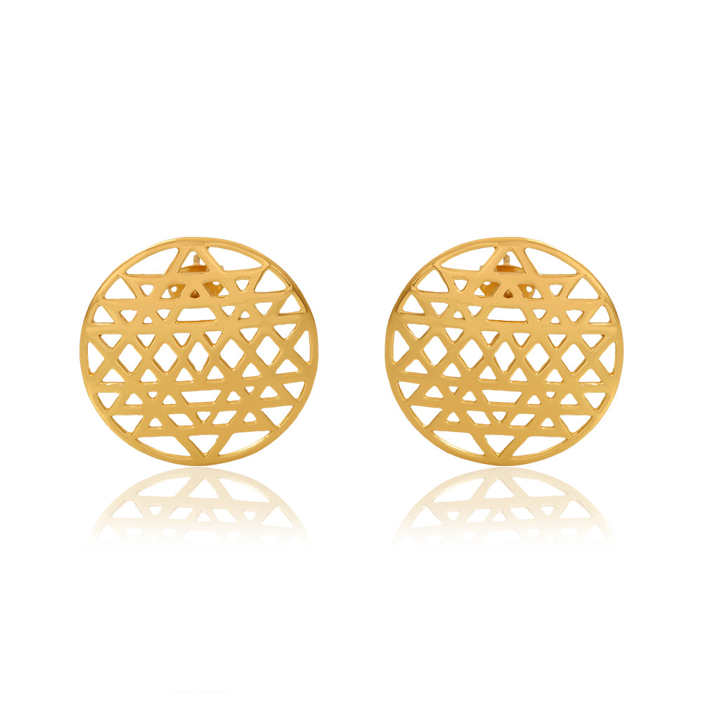 Navyoni Earrings (18kt Gold Micron)