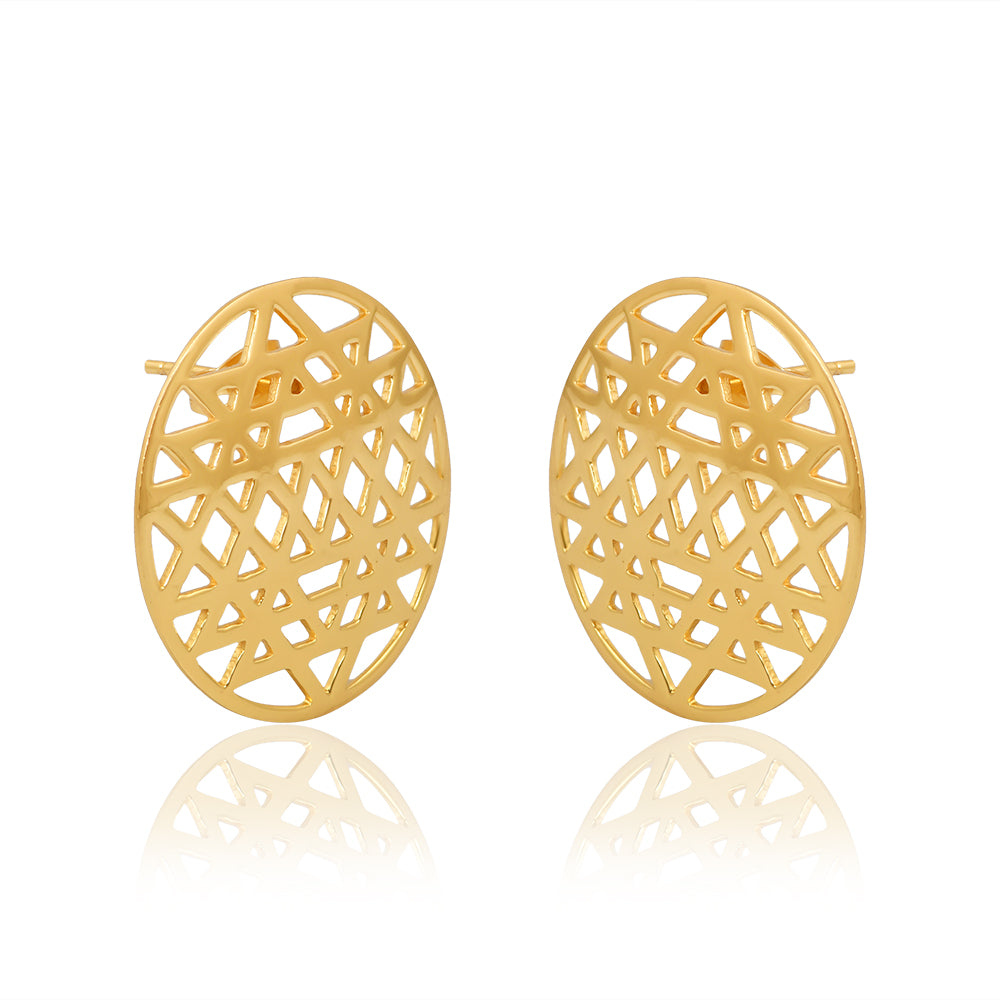 Navyoni Earrings (18kt Gold Micron)