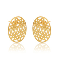Navyoni Earrings (18kt Gold Micron)